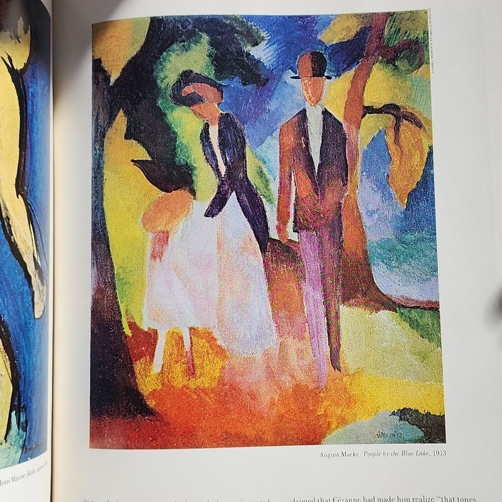 VINTAGE! Art World Of Sezanne Art Book Coffee Table Book